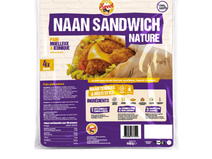 Naan Sandwich Nature